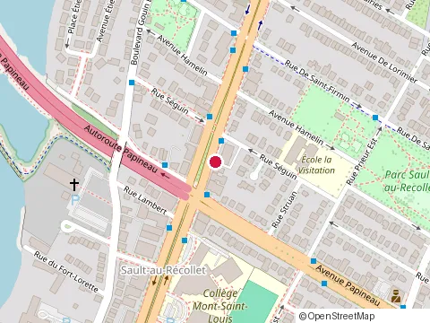 Location of Gignac Jean-Claude at 1940 boulevard Henri-Bourassa E # 323, Montréal