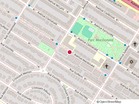 Location of Gilbert (M & A) Construction Ltd at 5500 avenue Macdonald, Cote Saint-Luc