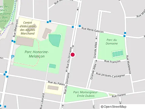 Location of Gilles Boileau Avocat at 411 Rue du Domaine, Saint-Jérôme