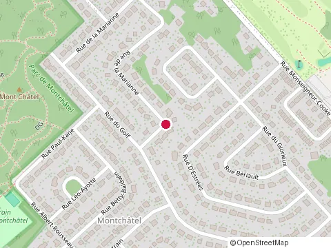 Location of Gilles Goulet, Avocat et Médiateur Familial at 4835 Rue du Golf, Québec