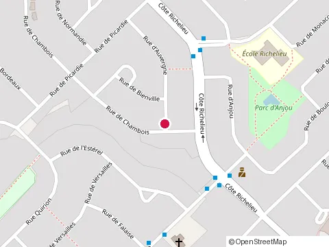 Location of Gilles Lefebvre at 3260 Rue d'Auvergne, Trois-Rivières