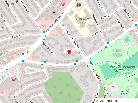 Location of Ginette Joly at 4366 Place de la Meuse, Laval