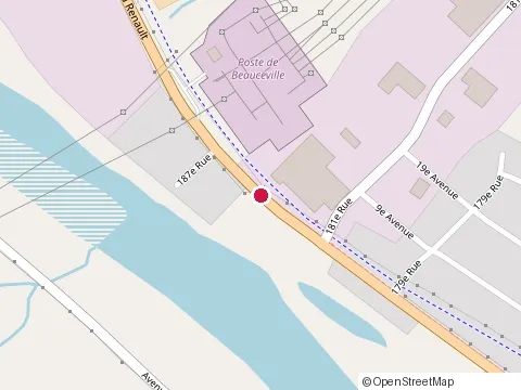 Location of Gingras Electrique Inc at 455 Bd Renault, Beauceville
