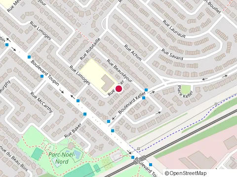 Location of Giovanni d at 2690, Rue Baker, Saint-Laurent
