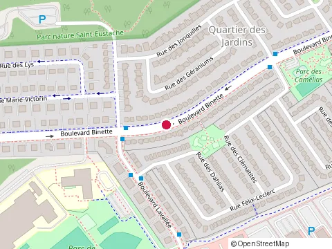 Location of Gipiq Construction at 6-205 boulevard Binette, Saint-Eustache