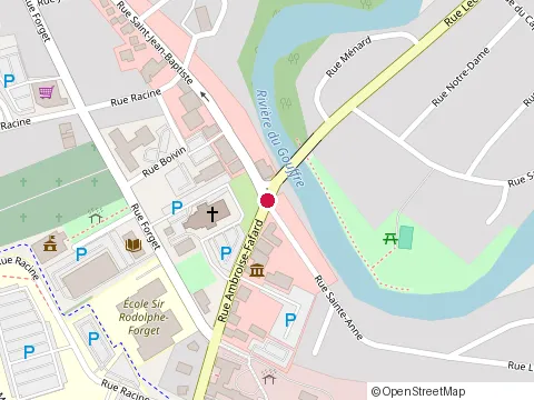Location of Gîte Esprit Follet at 29 Rue Leclerc, Baie-Saint-Paul