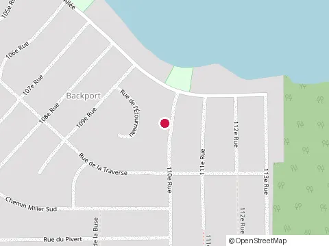 Location of Gl Menuiserie at 48 Rue de l''Outarde, Magog