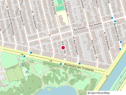 Location of Global Gestion at 7187 Rue Dumas, Montréal