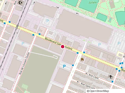 Location of Globe-Tex Enterprises at 9320 boulevard Saint-Laurent Suite 401, Montréal