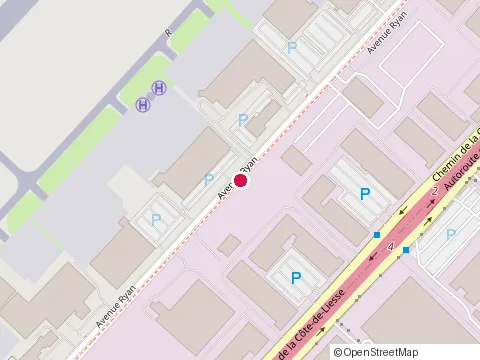 Location of Gls Logistics Systems Canada Ltd. (Dicom) at 10500 Avenue Ryan, Dorval
