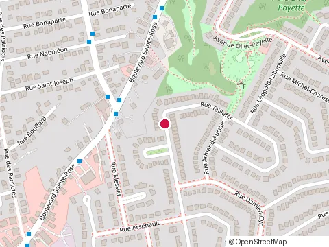 Location of Gmc Construction at 1287 Rue Taillefer, Laval