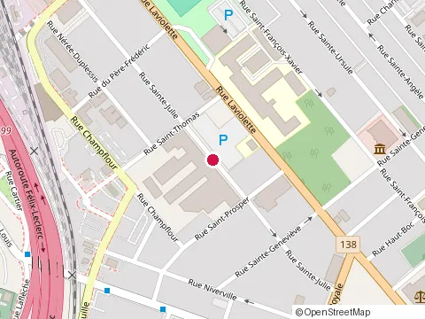 Emplacement de Gmf-U Trois-Rivières (St. Joseph Center) au 731 Rue Sainte-Julie 2E Étage, Trois-Rivières