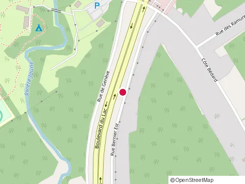 Location of Gml Construction at 150 Rue Bernier E, Québec