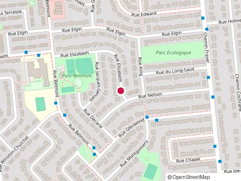 Location of Godin Pierre Enr at 14 Elizabeth St, Gatineau