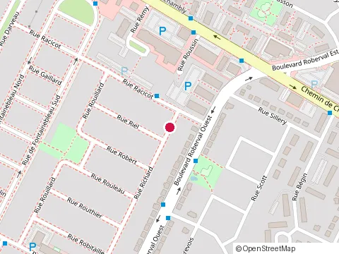 Location of Godin Rejean at 367 Rue Richard, Longueuil