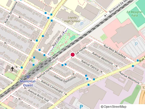 Location of Goldies Bar at 7425 Rue Saint-Jacques, Montréal