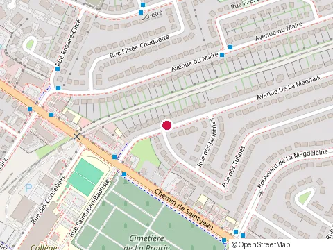 Location of Goldmax Construction at 85 avenue de la Mennais, La Prairie