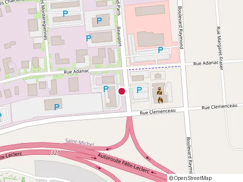 Location of Golf 18 Beauport at 400 boulevard Armand-Paris, Québec