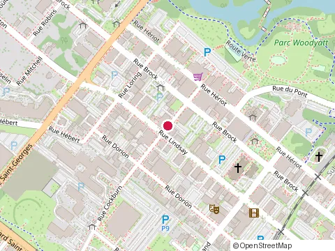 Location of Golf Option Sgl at 121 Rue Cockburn, Drummondville