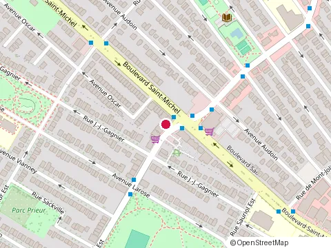 Location of Gombo Restaurant at 3155 Rue Fleury E, Montreal-Nord