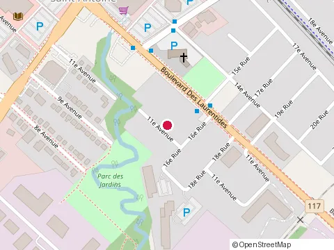 Location of Gomme de Sapin du Nord Inc. at 709 11E Avenue, Saint-Jérôme