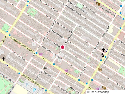Location of Goncalves Assurances Inc at 75 Rue Napoleon, Montréal