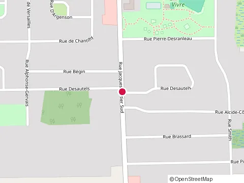 Location of Goodyear at 445 Rue Jacques Cartier Sud St Jean Sur, Saint-Jean-sur-Richelieu