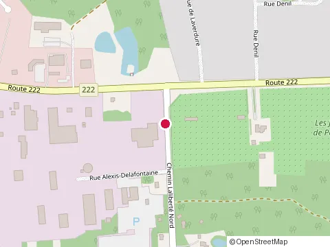 Location of Goupil Gilles at Chem. Laliberté, Sherbrooke