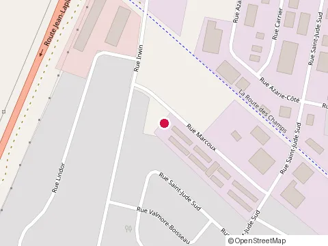 Location of Goupro Aluminium at 209-1008 Rue Marcoux, Granby