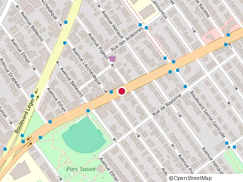 Location of Goûter Tropical at 4848 Boulevard Henri-Bourassa E, Montréal-Nord