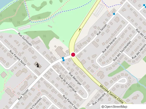 Location of Gouttières Anaclet at 423 Rue Tessier, Rimouski
