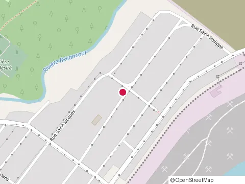 Location of Gouttieres Gilbert at 425 Rue Saint-Georges, Thetford Mines