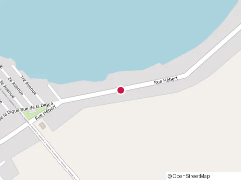 Location of Gouttières l.M. Landry at 480 Rue Hébert, Salaberry-de-Valleyfield