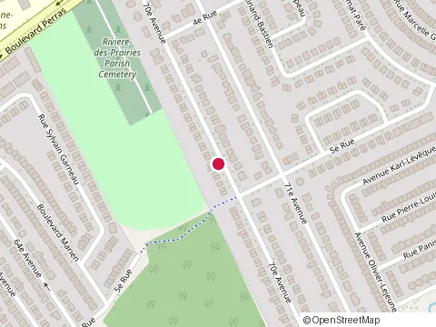 Location of Gouttières Métropole Inc at 12235 70ᵉ AVENUE, Montréal