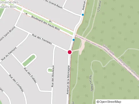 Emplacement de Gouttières Sainte-Julie Inc. au 30 Rue des Trembles, Sainte-Julie