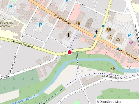 Location of Granby Thérapeute at 112 Rue Saint-Jacques, Granby