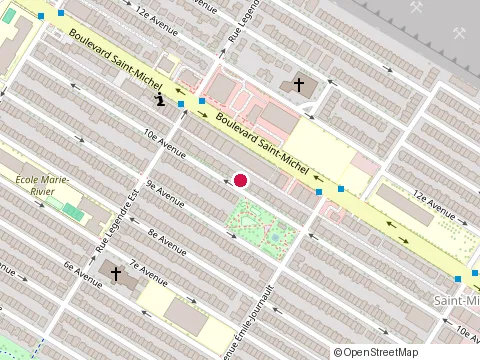 Location of Grand Prix at 9037 10E Av, Montréal