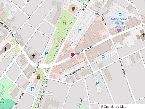 Location of Grand Union (le) at 21 Rue de la Gare, Victoriaville