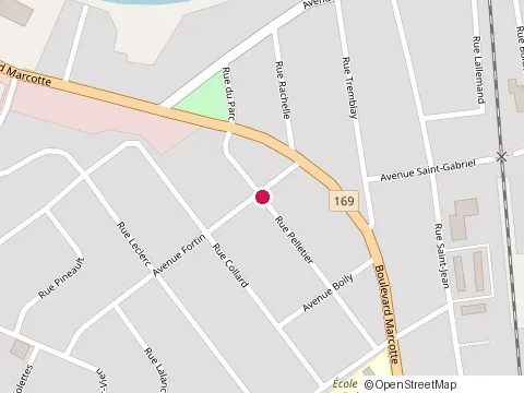 Location of Grand-Maman Gâteau at 1050 Pelletier, Roberval