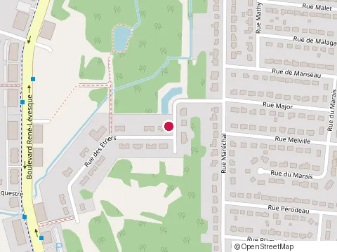Location of Granit Sdm at 4512 Rue des Paddocks, Sherbrooke