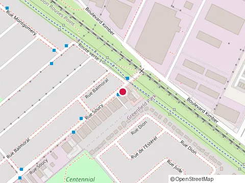 Location of Granitmart Inc at 1320 Rue Soucy, Saint-Hubert
