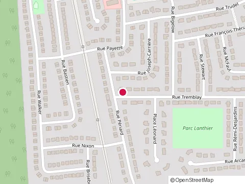 Location of Gravelle Construction at 766 Rue Periard, Gatineau