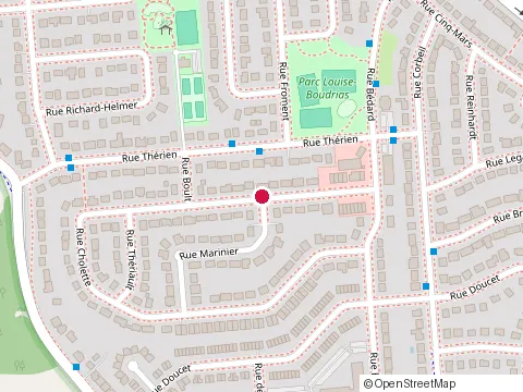 Location of Great Wall Restaurant at 1 Rue Cholette, Gatineau