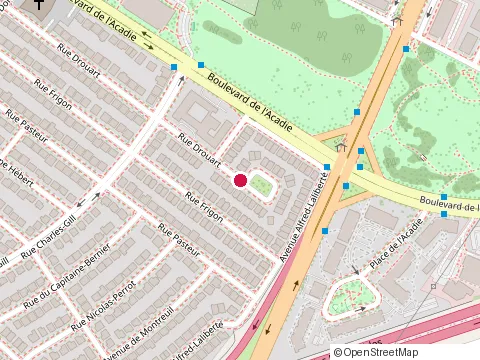 Location of Grecocon Landscaping Asphalt at 10817 Rue Drouart, Montréal