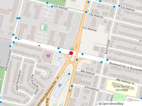 Location of Green Win Properties at 14005 Sherbrooke St E, Pointe-aux-Trembles