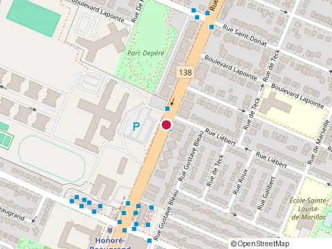 Location of Greta'S Heating Equipment at 7955 Sherbrooke St E, Montréal