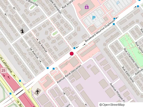 Location of Grillades Sizzle at 7300 Bd Maurice-Duplessis, Montréal