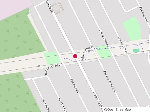 Location of Grondin & Bélanger Inc. at 628 avenue de Grande-Île, Salaberry-de-Valleyfield