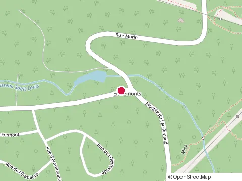 Location of Groulx Mini Excavation at 2060 Chem. du Lac Renaud, Sainte-Adèle