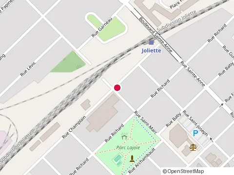 Location of Group Cmr at 427 Rue Champlain, Joliette